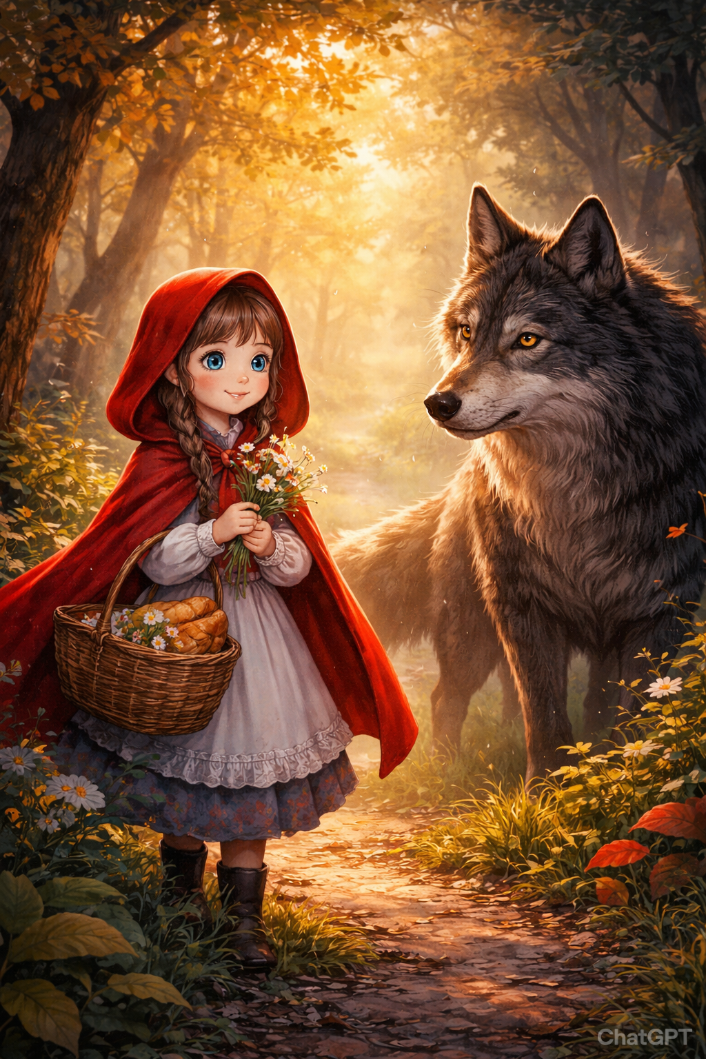 Cô Bé Quàng Khăn Đỏ