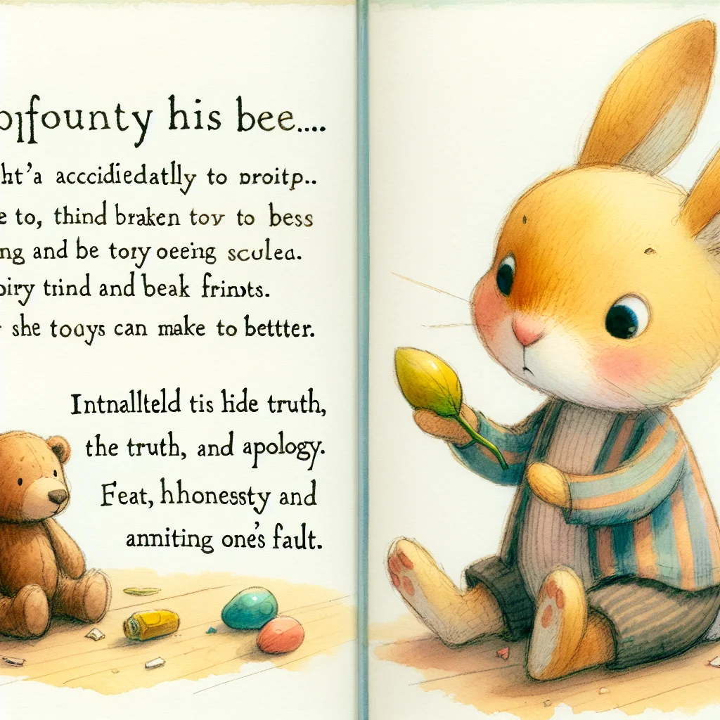 Chú Thỏ Biết Xin Lỗi